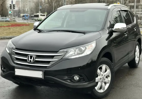 Дефлекторы окон (ветровики) Honda CR-V IV 2012 ХРОМ.МОЛДИНГ (Хонда СР-В) Кобра Тюнинг